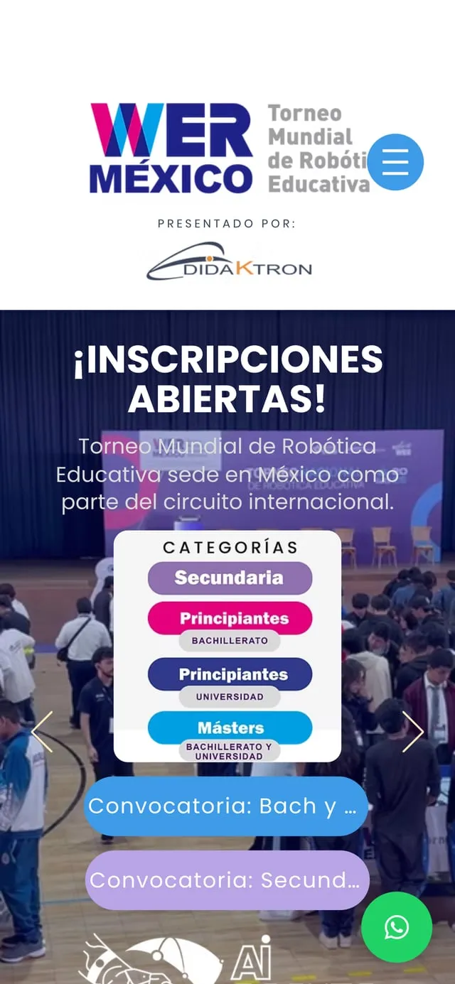 Sitio de WER México